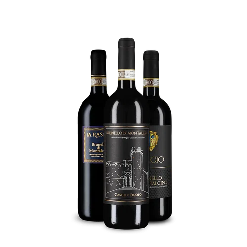 Wine in Black Brunello di Montalcino-Paket