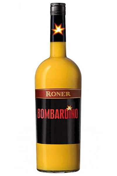 6x 1 Liter RONER BOMBARDINO LIKÖR MIT EI UND RUM 18 VOL% im 6er Paket
