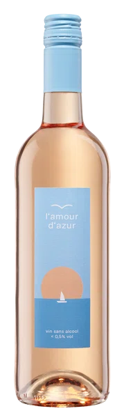 >>L’Amour d’Azur<< alkoholfreier Roséwein, Frankreich