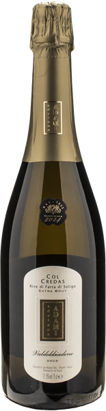 Adami Valdobbiadene Prosecco Rive di Farra di Soligo Extra Brut Col Credas 2024
