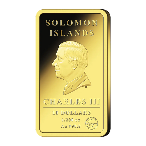 Goldbarren Sternzeichen Wassermann – Bild 3