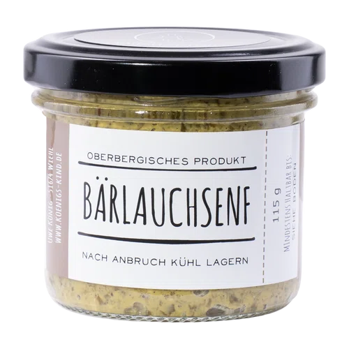 Bärlauchsenf